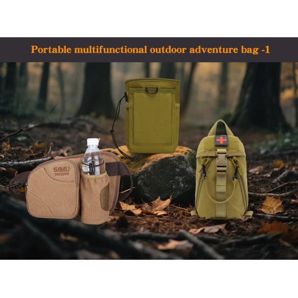 Outdoor Adventure First-Aid Kit for Mountaineering Exploration Wilderness Survival Camping Self-Driving Travel