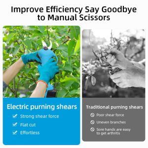 Electric Pruner Fruit Tree Branch Power Pruner Gardening Battery Garden Tools