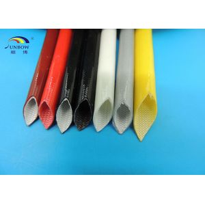 Fibre Glass Products Silicone Rubber Fiberglass Sleeving for Cable Line
