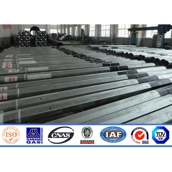 30FT 35FT 500kg load Philippines Transmission Pole Electric Pole NEA NGCP