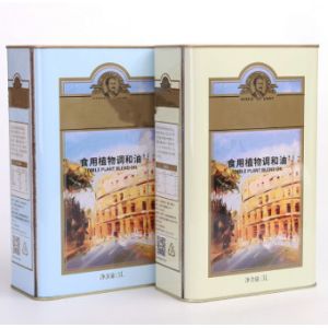 Customized Olive Oil Tin Cans With Printing And Polishing Capacity 1-20L