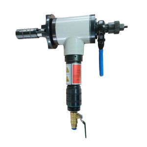 28mm Pneumatic Portable Chamfering Machine Manual Feeding