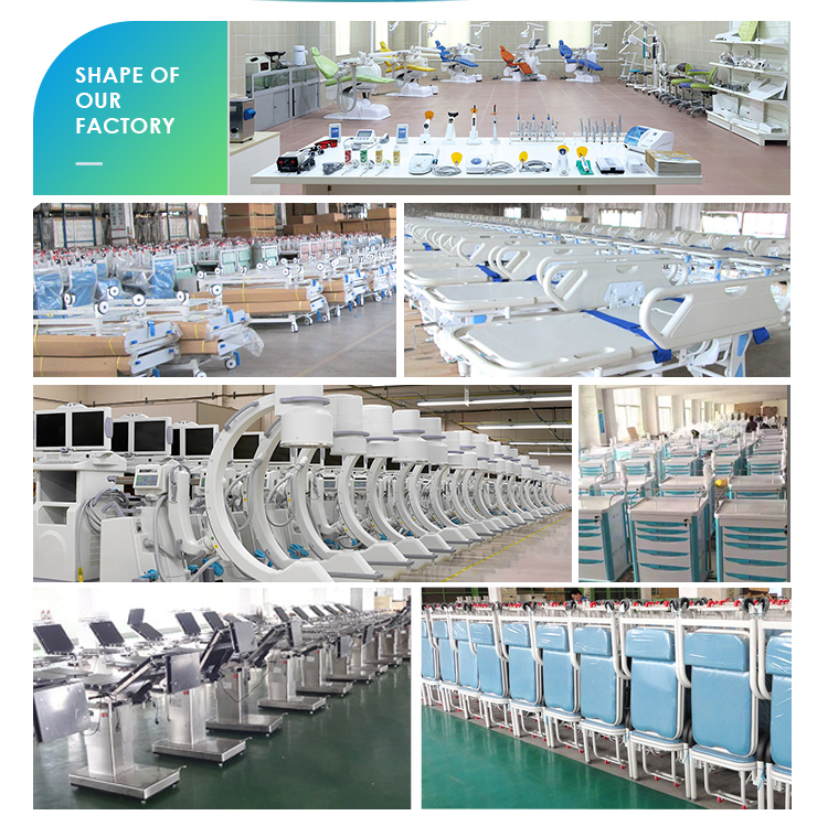 Cheap Price High Quality ABS Utility Universal Hospital Cart Mobile Trolley