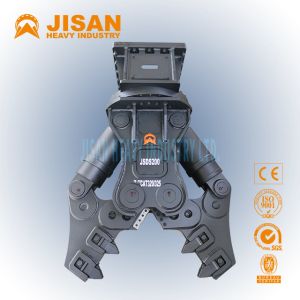 3300 Mm Length 565 Mm Jaw Opening Scrap 10-14 Ton Excavator Hydraulic Combi