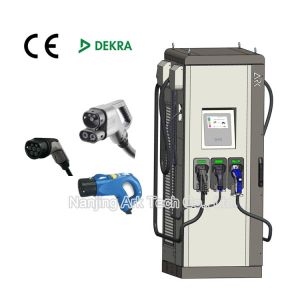 Fan Cooling OCPP 1.6J 60KW EV Fast Charging Stations