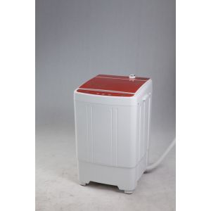 Spin Single Tub Top Loading Domestic Washing Machine At Home With Transprent Lid