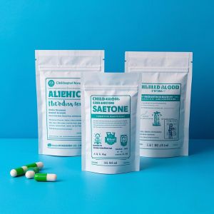 Medical Grade Child Proof Zipper Pouches Resealable For Prescription Drugs Wholesale