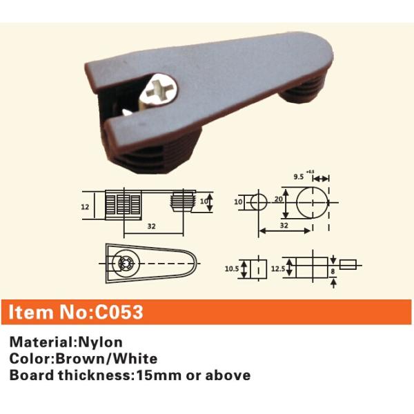 C053 Furniture connecting fittings:Cam connectors
