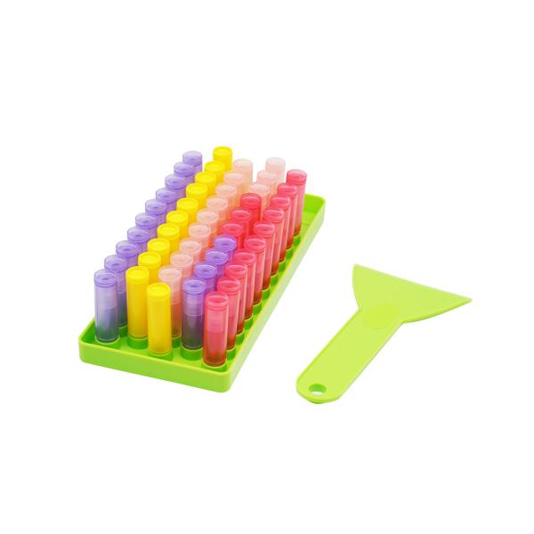 Buy Recyclable PP Clear Chapstick Empty  Bpa Free Lip Balm Tubes at wholesale prices