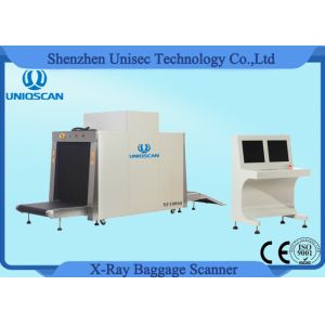 X Ray Scanner Big Dual Energy Baggage Parcel Inspection For Hotel Security