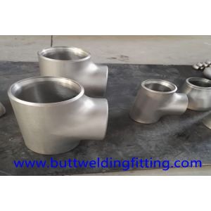 Nickel Alloy ASTM B163 NO8020 Equal Tee Butt Weld Pipe Fittings