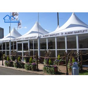 Easy To Operate,Custom Aluminum Glass Pagoda Canopy Tent Frame For Restaurant