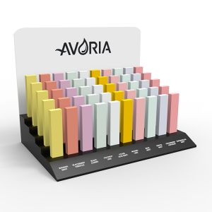 Customized Essential Oil Display Stand Acrylic Countertop Display Rack With