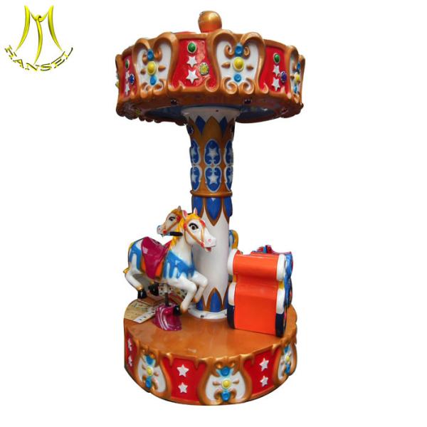 Buy Hansel  park game for kids small business kids mini carousel horse car for sale at wholesale prices