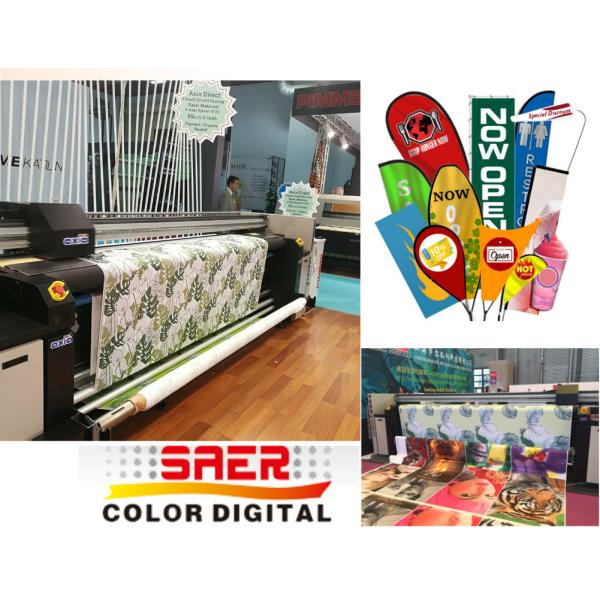 Buy Heat Transfer 1800DPI Sublimation Flag Printing Machine at wholesale prices