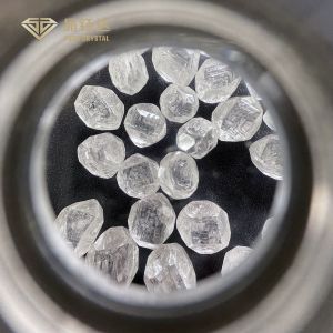 1 Carat Uncut White HPHT Lab Grown Diamonds Synthetic Diamond