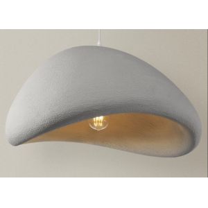 Wabi-sabi style restaurant chandelier light luxury high-end French cream style