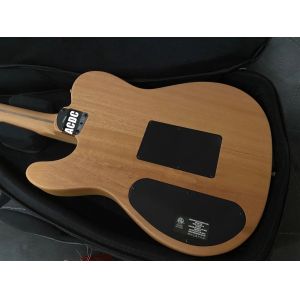 Custom Acoustasonic Tele Sunburst Electric Guitar Polyester Satin Matte Finish