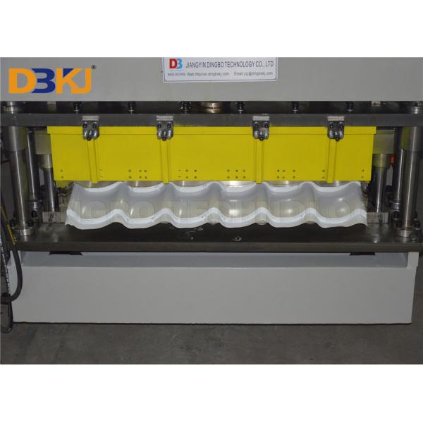 Chain Transmission Steel Glazed Tile Forming Machine for Public Building