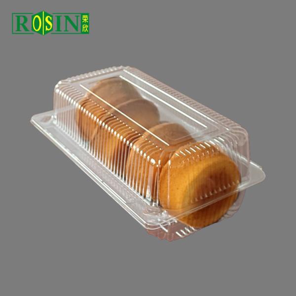 Buy Customized Plastic Bakery Packaging Disposable Plastic Bakery Boxes With Lid at wholesale prices