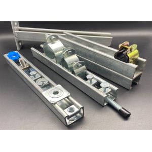 Electric Zinc HDG Surface Unistrut Channel Fittings 3mm Thickness