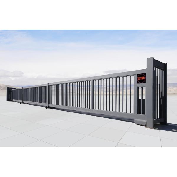Buy Villa Security Aluminium Alloy Telescopic Sliding Gate , 18m/min at wholesale prices