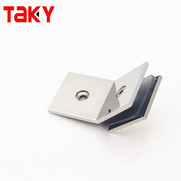 135 Degree Stainless Steel Glass Clamp Bracket for 8-12mm Glass