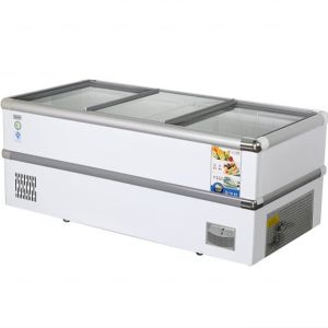 Freezer display cabinet commercial large capacity horizontal freezer fresh-keeping and freezing