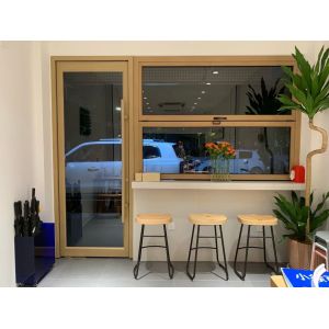 folding window aluminum balcony vertucal
