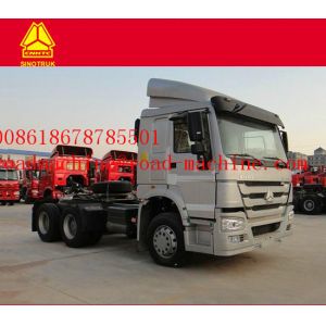 6x4 HOWO7 Sinotruk 102 km / h Prime Mover Truck Tractor Truck For Long Time