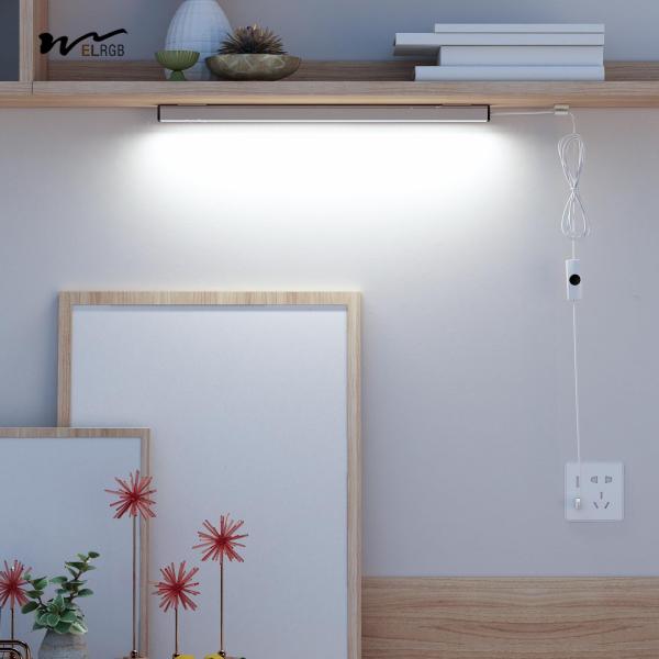 Kitchen Lighting 12 Inch Under Cabinet LED Light Strip Bar 5000K Dimmable USB Plug-in