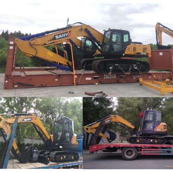 0.28 m3 7T Hydraulic Crawler Excavator Digging Machine
