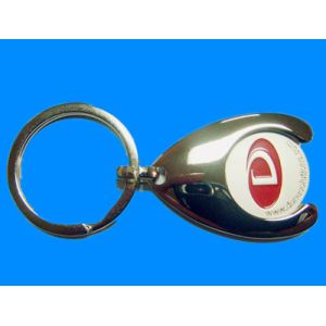 caddy coin key chain, trolley coin keychains, coin holers