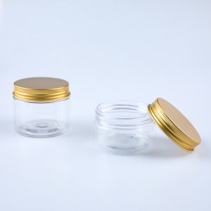 Customized Clear Plastic Cosmetic Containers With Optional Logo