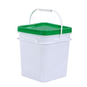 Customize Color 20 Litre Plastic Paint Bucket with Food Grade Container in India