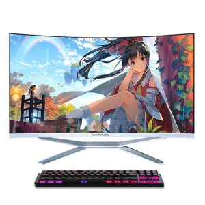 Hot Selling Gaming Desktop Computer 32 Inch In All-in-one Pc Curved Screen All