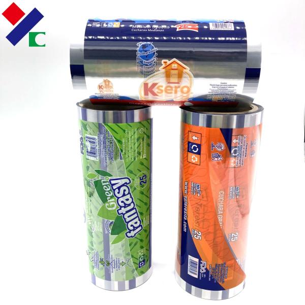 Buy Aluminum Foil Laminating Film Roll Flexible Packaging CMYK 30 Micron VMCPP at wholesale prices