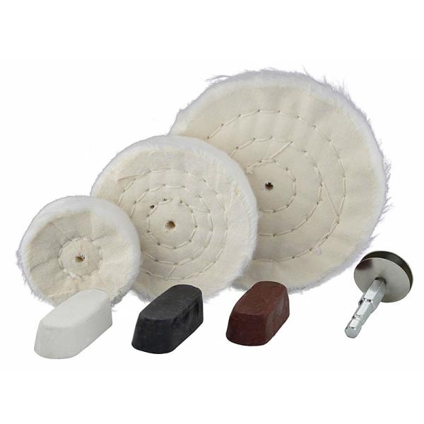 Hemp Felt Buffing Wheel Polishing Paste Stainless Steel Used Diameter 200-450mm