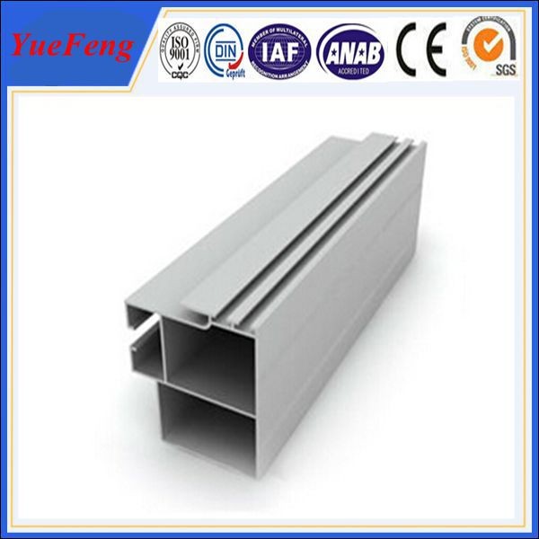 Hot! anodized mill aluminum hollow profile, Railway vehicles structure