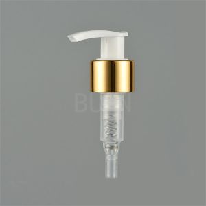 Liquid Soap Plastic Lotion Pump Customized Aluminum Lids Push