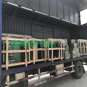 Quality 262-7948 Excavator Glass CATERPILLAR Front Up Cab Position A Tempered Glass for sale