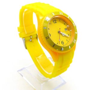 Silicone watch, silicone material, fashion design, japanese movement, 3atm water