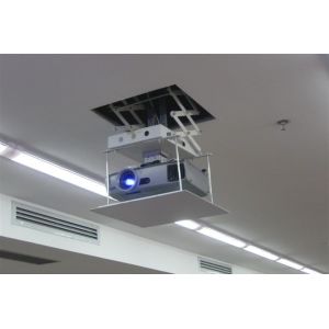 Metal Ceiling Mounted Motorized Projector Lift 150cm with Scissors