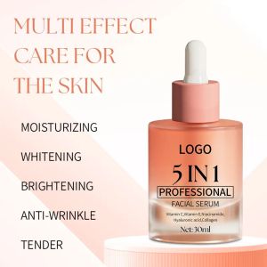5 In 1 Skin Care Serum Dark Spot Whitening Serum Vitamin C Facial Serum