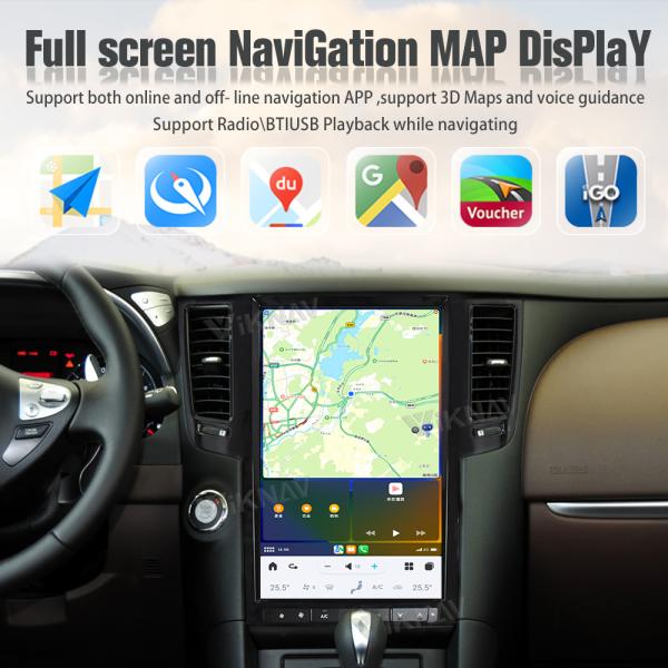 Viknav Car Radio For Infiniti FX35 QX70 (2009-2013)14.4 inch Multimedia Player Stereo Latest Tesla GPS Navigation