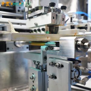 Electronic Cigarette Rod Automatic Servo Screen Printing Machine For Metal And