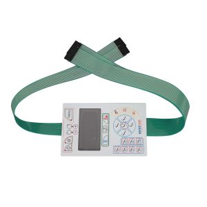 Gloss Key Tactile Membrane Switch Keyboard With 3M Adhesive For Industry