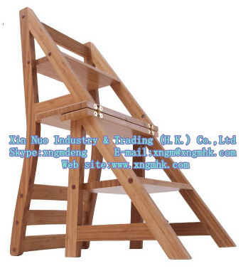 Wooden step ladder, wooden ladder chairs, wooden, wooden chair