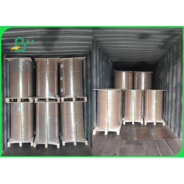 170gsm 250gsm Food Grade Brown Kraft Paper For Salad Package Grease Resistant