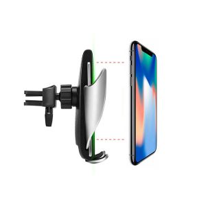 Auto Clamping Smart Sensor 10W 15W QI Wireless Car Charger